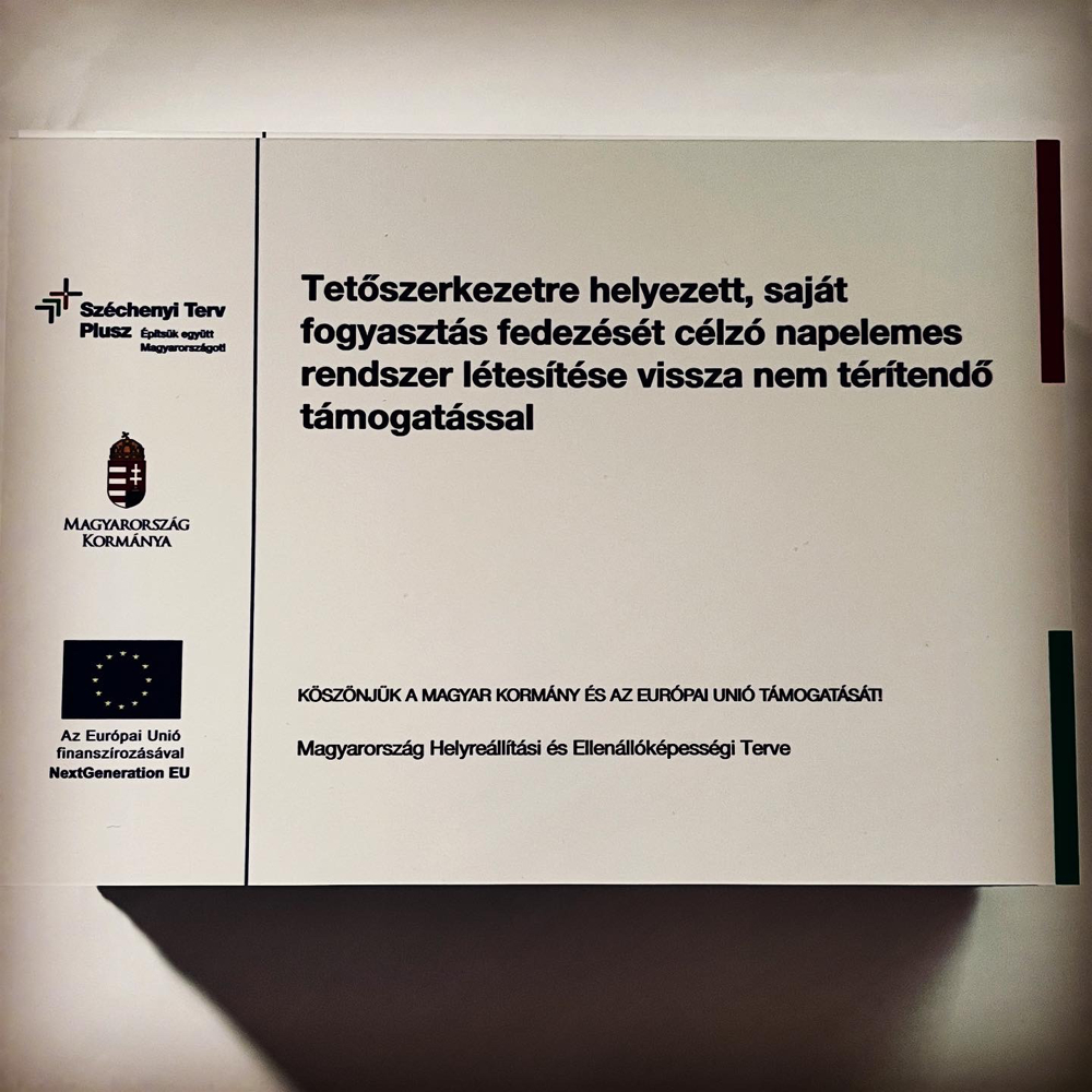 Pályázati tábla